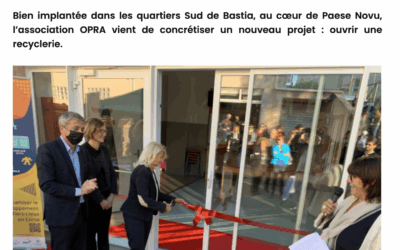 « Redonner une vie à des vêtements qui ne pourront plus servir » : OPRA Bastia ouvre sa recyclerie