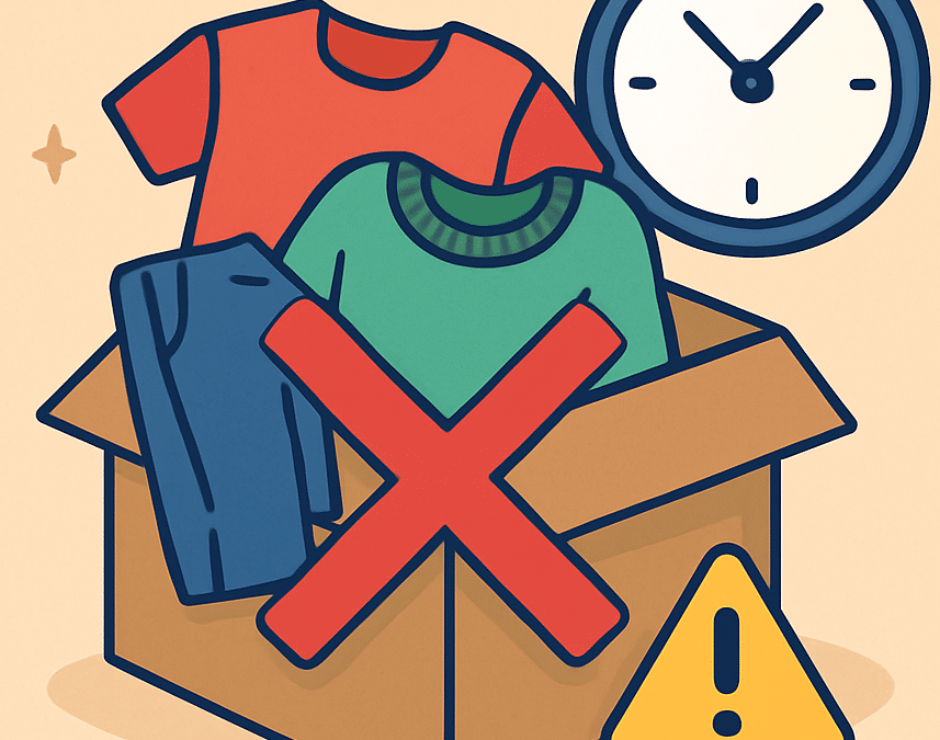 Boutique solidaire — Informations dépôts