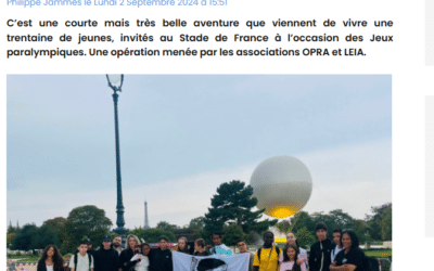 Jeux paralympiques : des anneaux plein la tête pour une trentaine de jeunes Bastiais