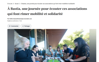 À Bastia, une journée pour écouter ces associations qui font rimer mobilité et solidarité