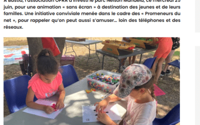 Écrans, attention danger : les « promeneurs du Net » en mission à Bastia