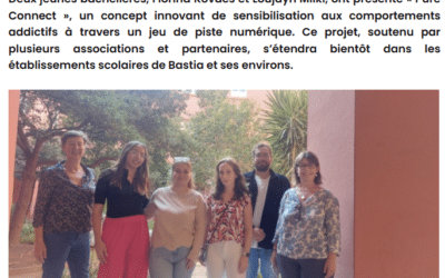 Pure Connect : un projet corse pour sensibiliser les lycéens aux addictions